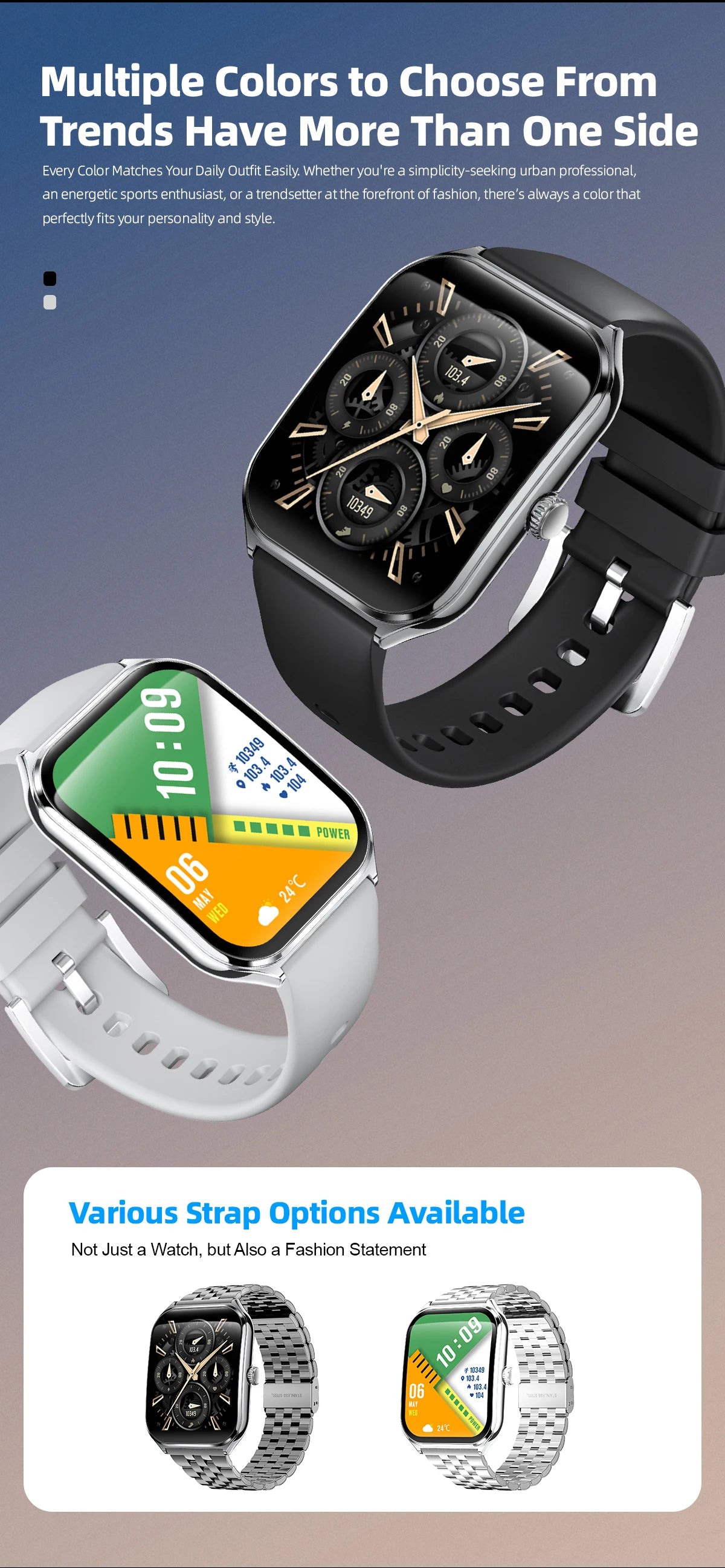 Dimaggio Amoled smart watch