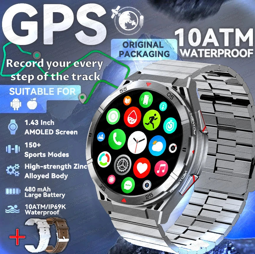 Original 10ATM Ultra GPS Smart Watche