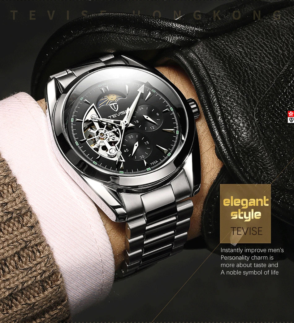 Relogio Masculino Tevise Automatic