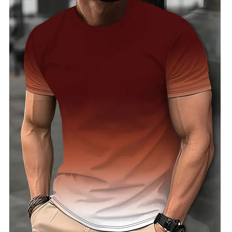 Color Digital Print T-shirt