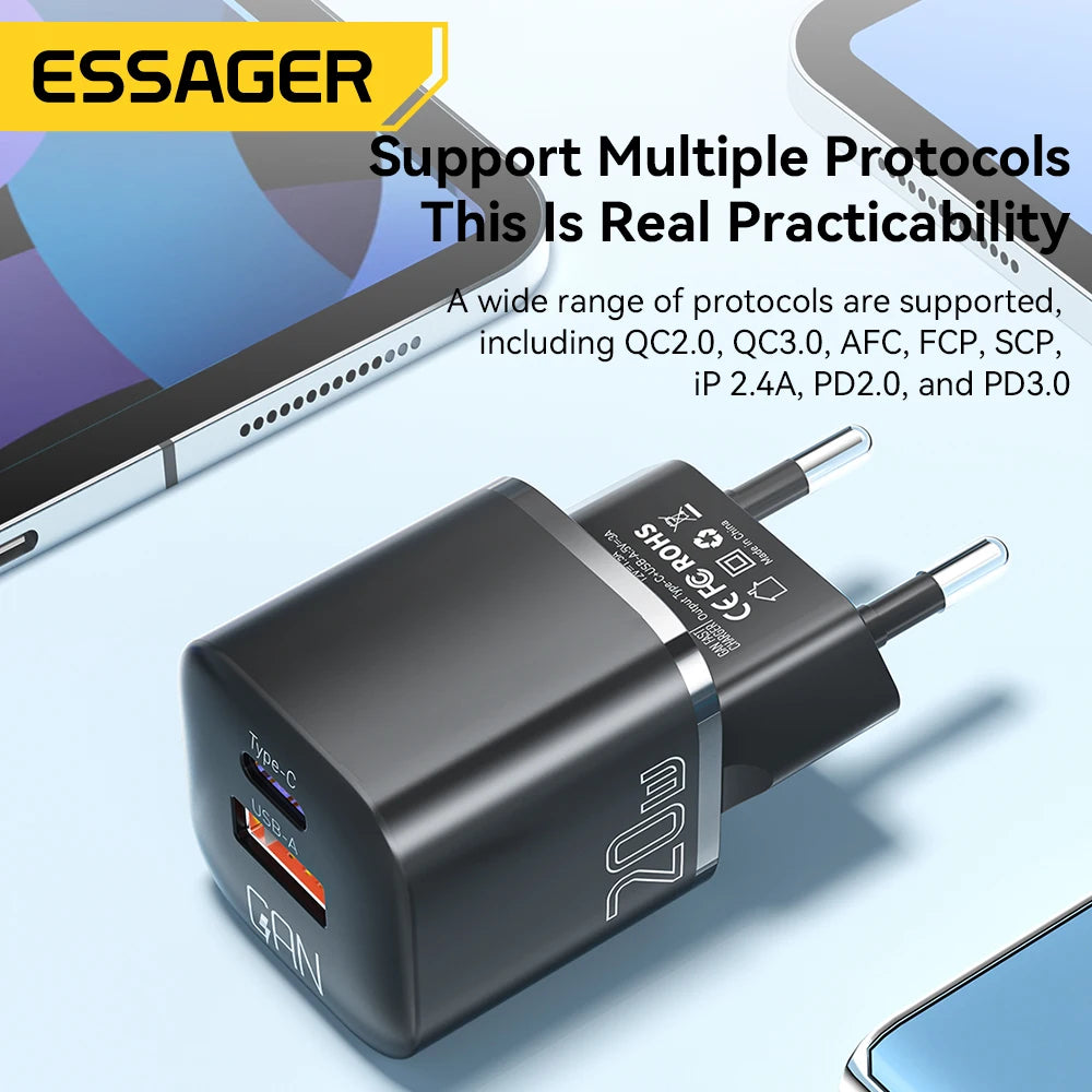 QC 3.0 Quick Chargers For iPhone 14 13 12 11 Pro Max Mini iPad Charging