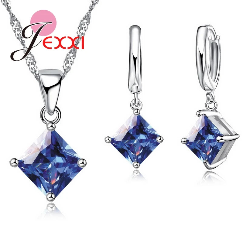 Jexxi Pendant Necklace  & Earrings