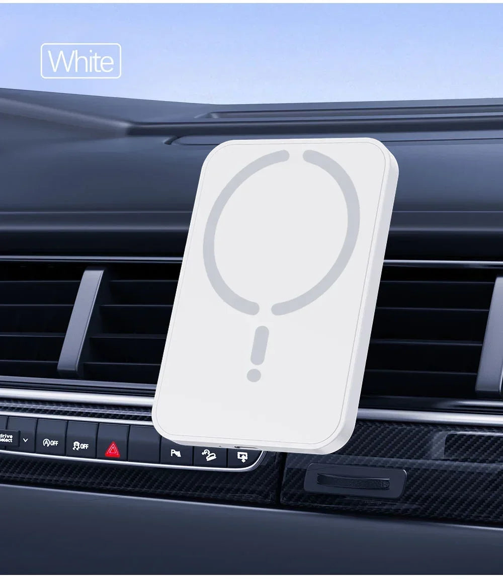 Magnetic Wireless Car Charger for iPhone 16 15 14 13 12 Pro Max