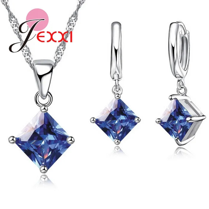Jexxi Pendant Necklace  & Earrings