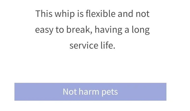 Safe Dog Training Whips
