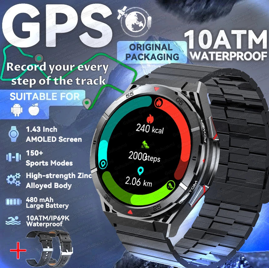 Original 10ATM Ultra GPS Smart Watche