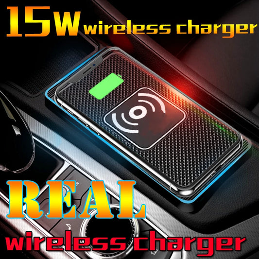 15w Non Slip  Car Charger Charging Pad For Android For IPhone 11/12/13/14