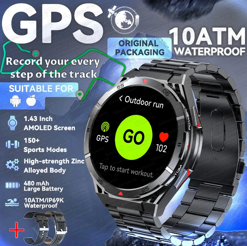Original 10ATM Ultra GPS Smart Watche