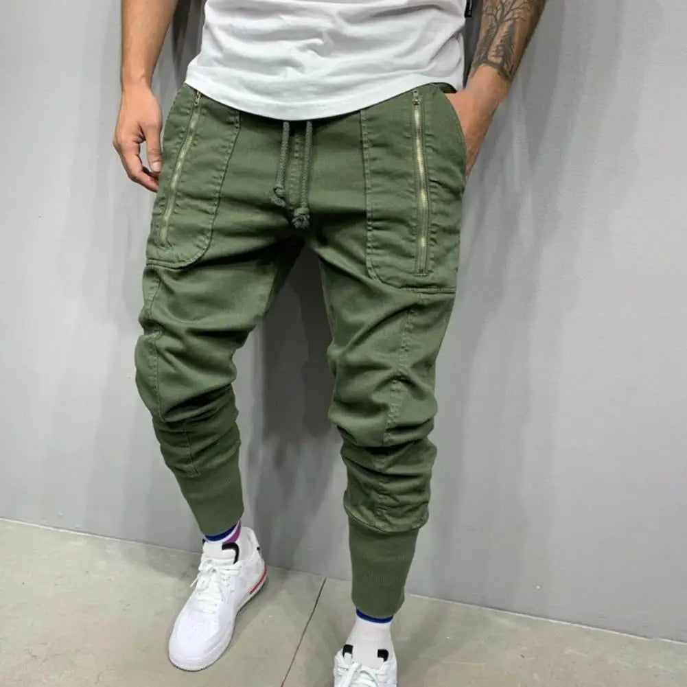 Fantastic Fashion Men Long Cargo Trousers