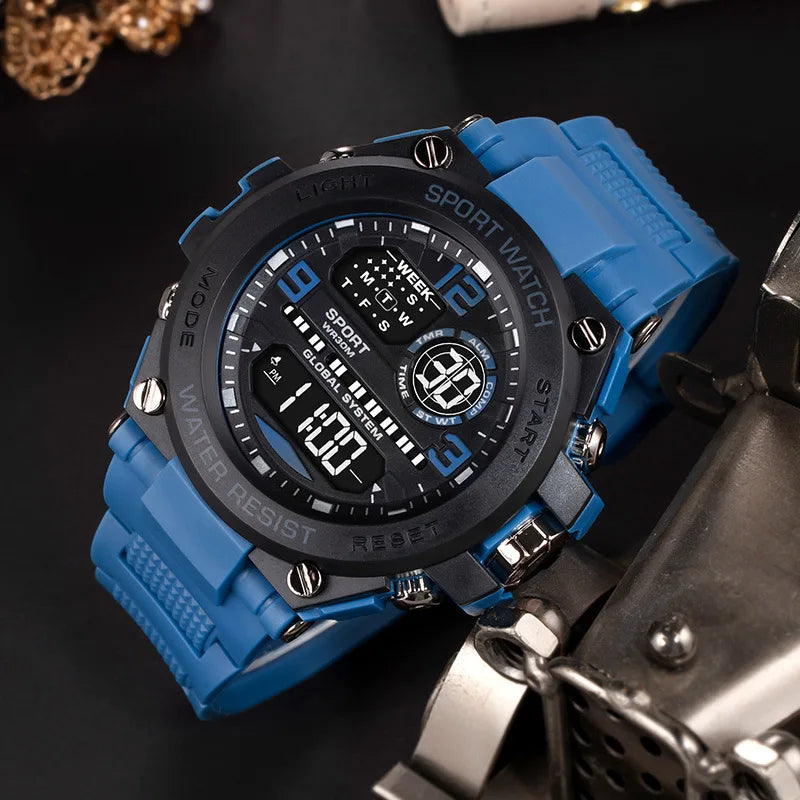 Brovania Top Luxury Electronic Watch for Men
