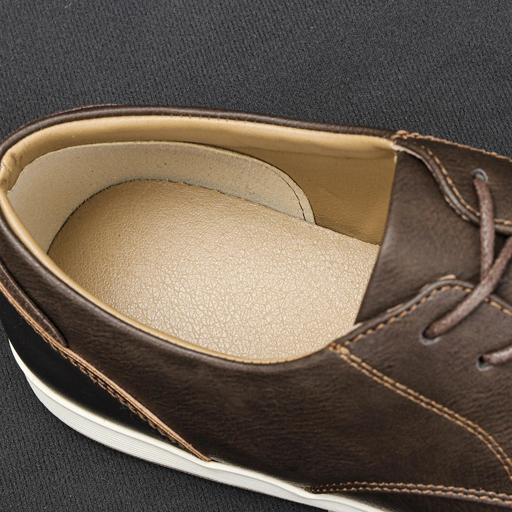 7-13 leathe casual shoes