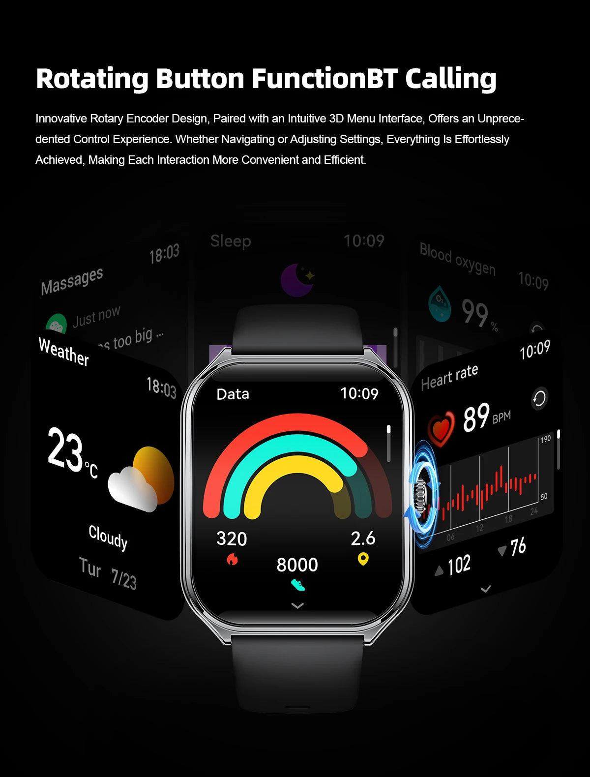 Dimaggio Amoled smart watch