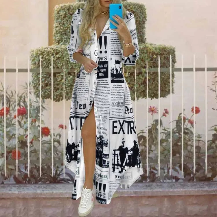 Dixi Harbor "French" Shirt Dress