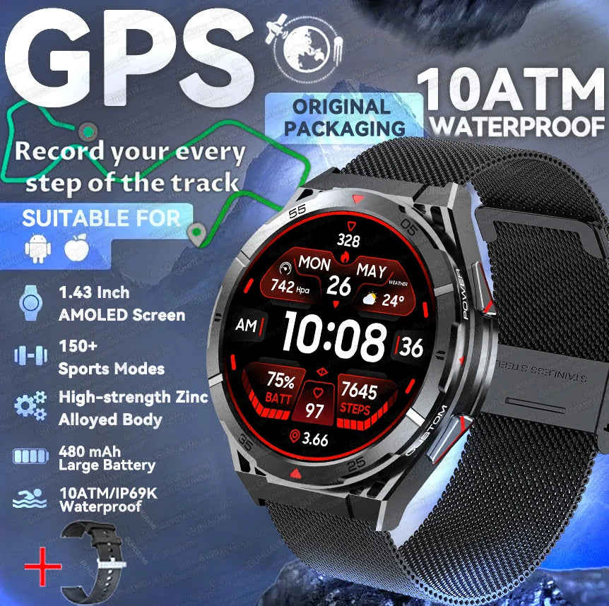 Original 10ATM Ultra GPS Smart Watche