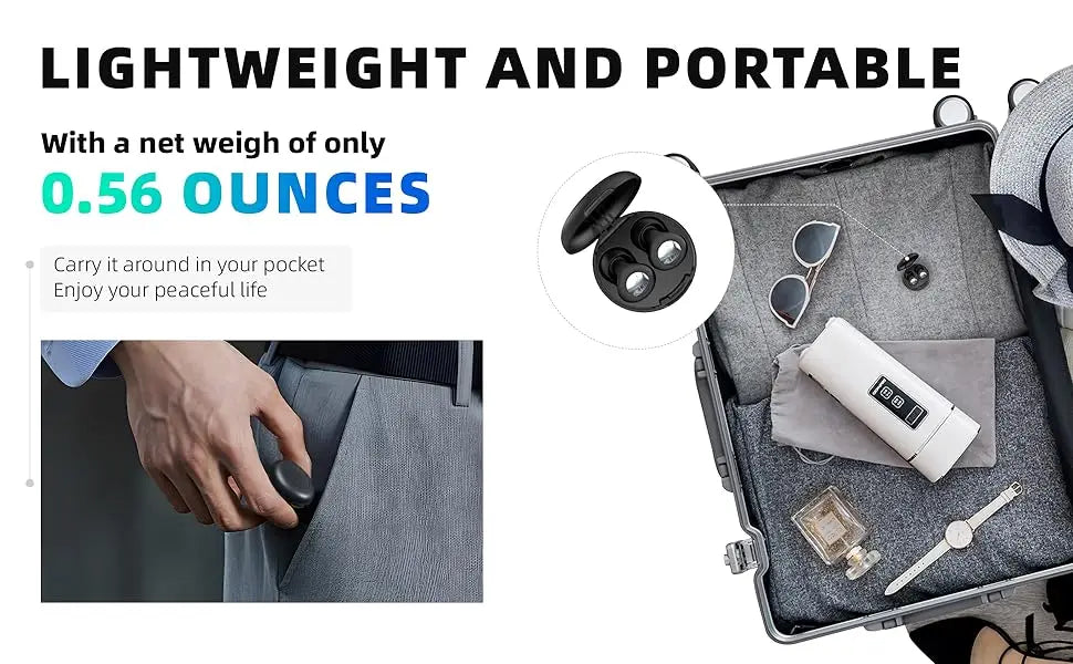 Super Soft Reusable Earplugs – Noise-Reducing Hearing Protection for Sleep, Travel, Work & Concerts