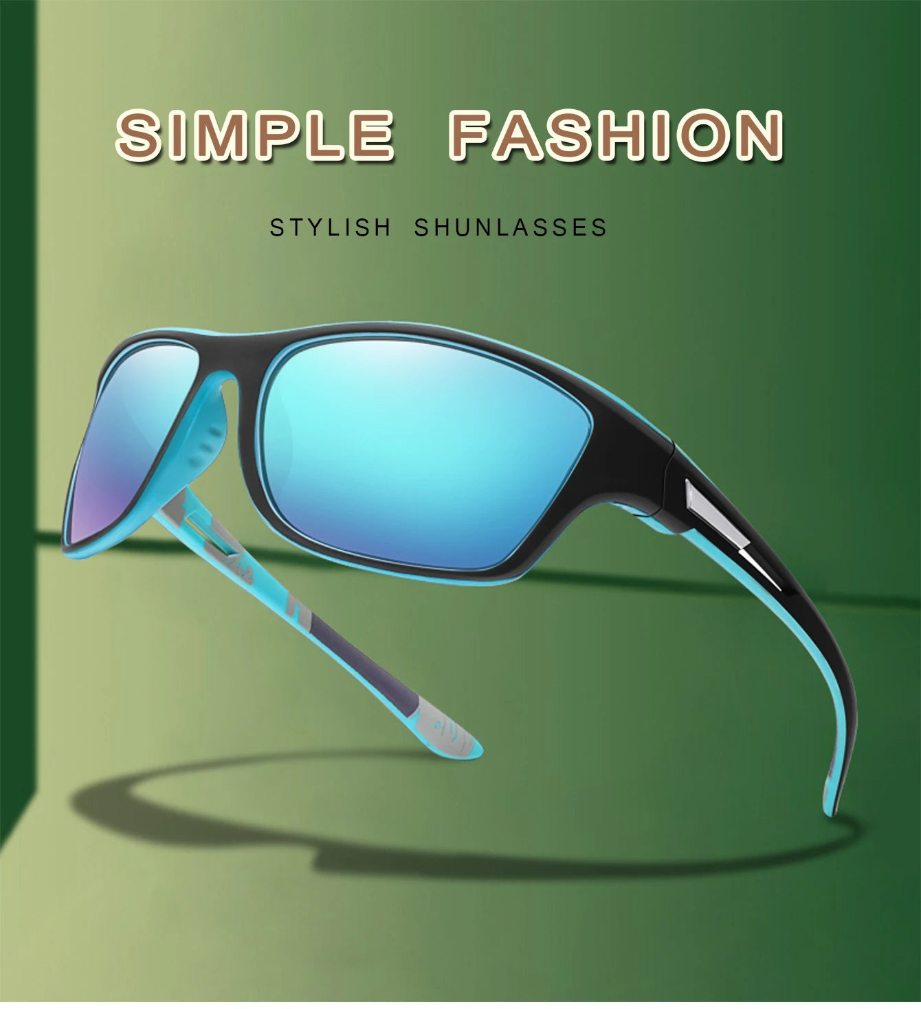 Unisex Polarized  Anti-glare UV400