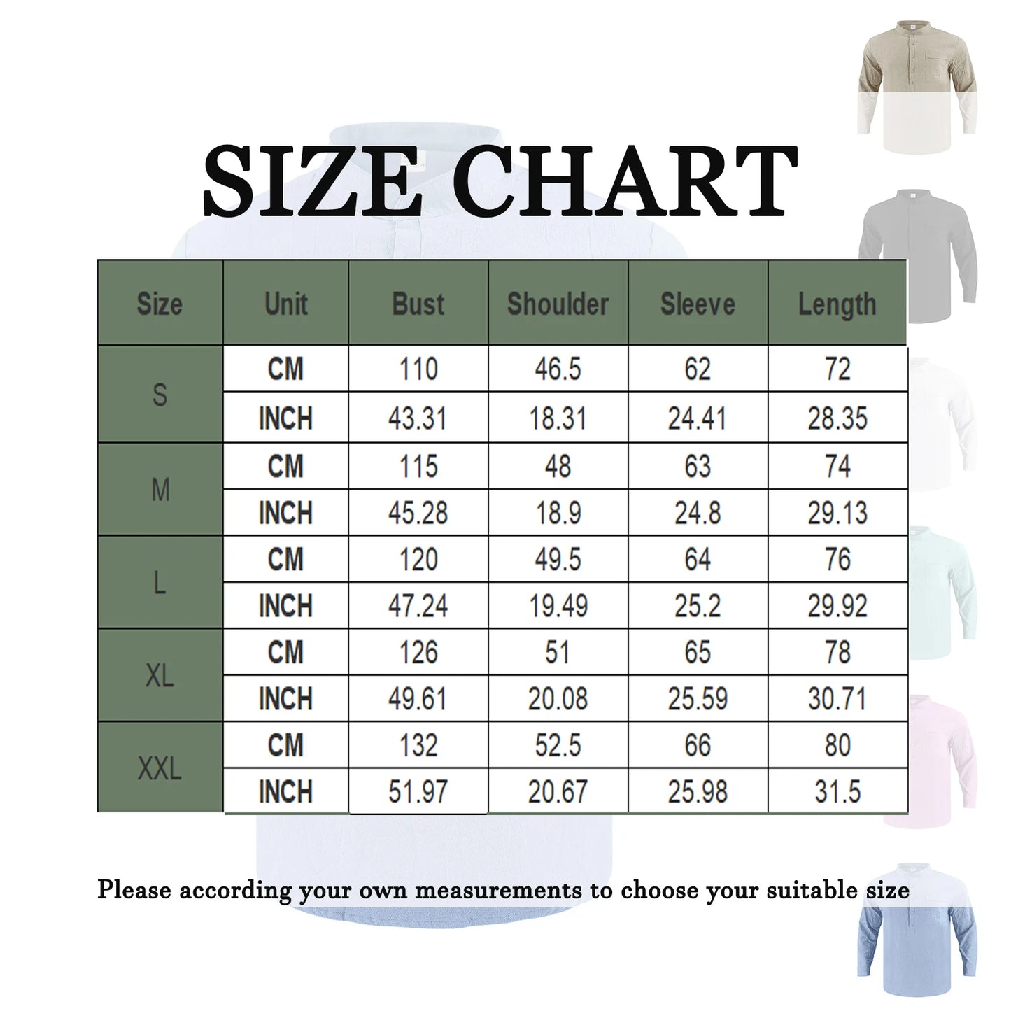 Casual Fashionable Linen Button Up Shirt