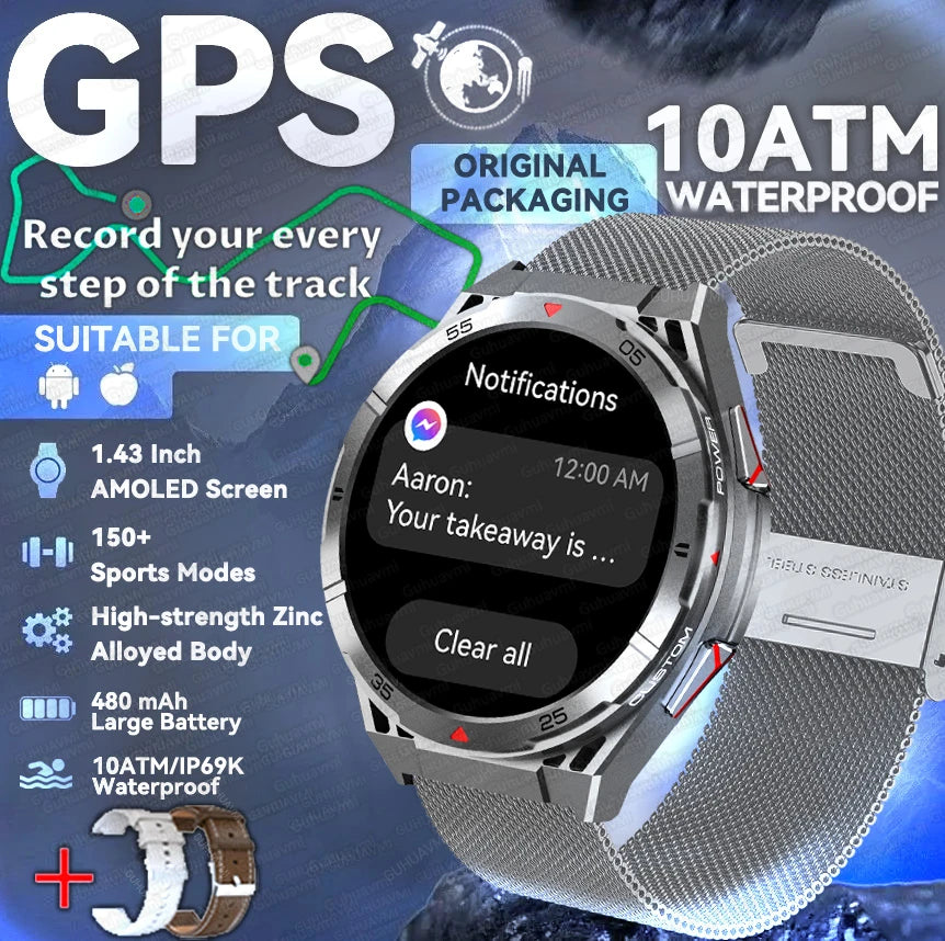 Original 10ATM Ultra GPS Smart Watche