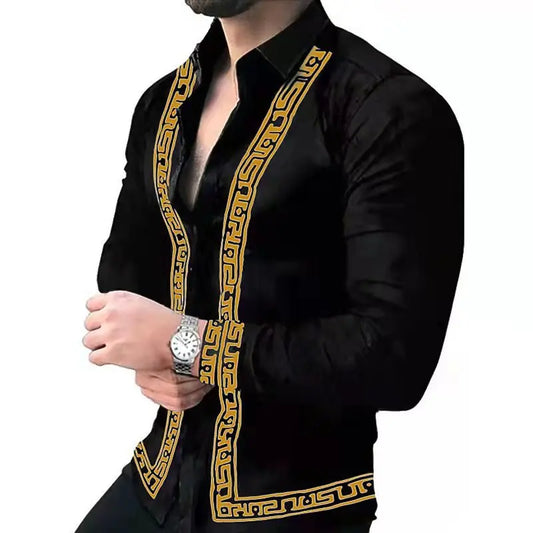 Cross-Border hot street  printed Shirt