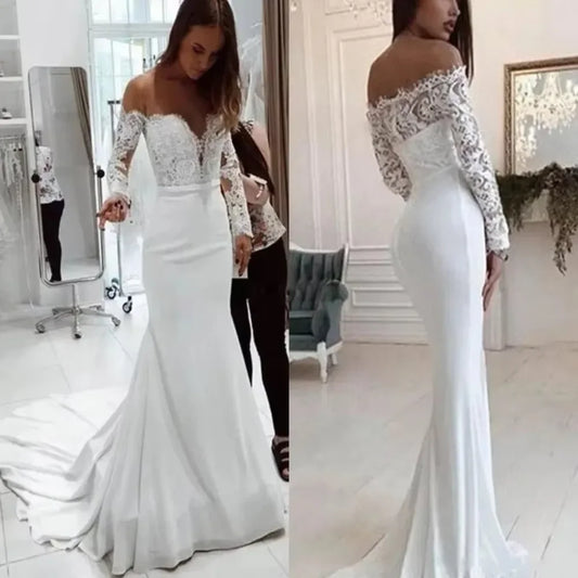 Fransoa Dezili Wedding / Sexy Elegant Lace Evening Dress