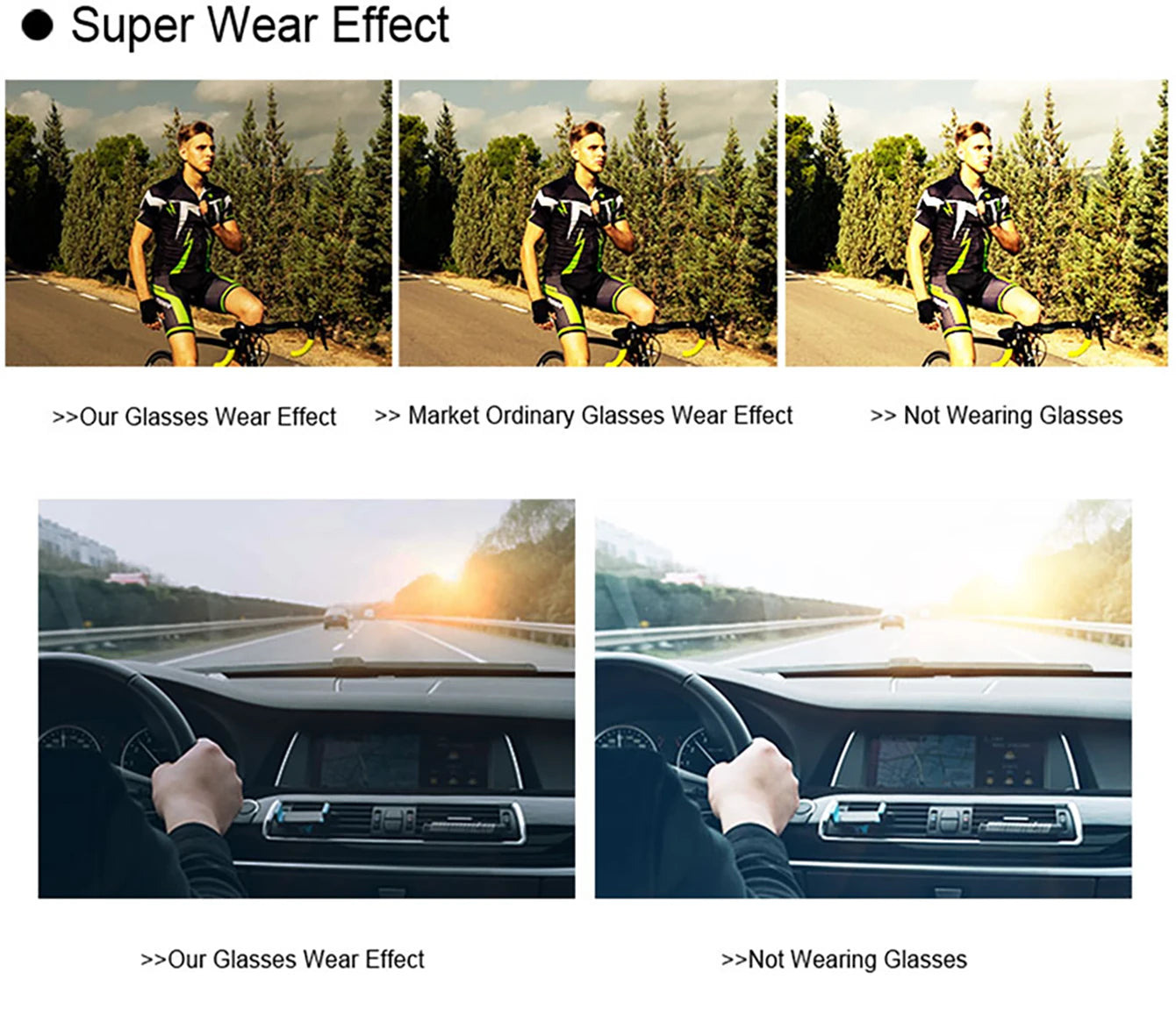 Unisex Polarized  Anti-glare UV400