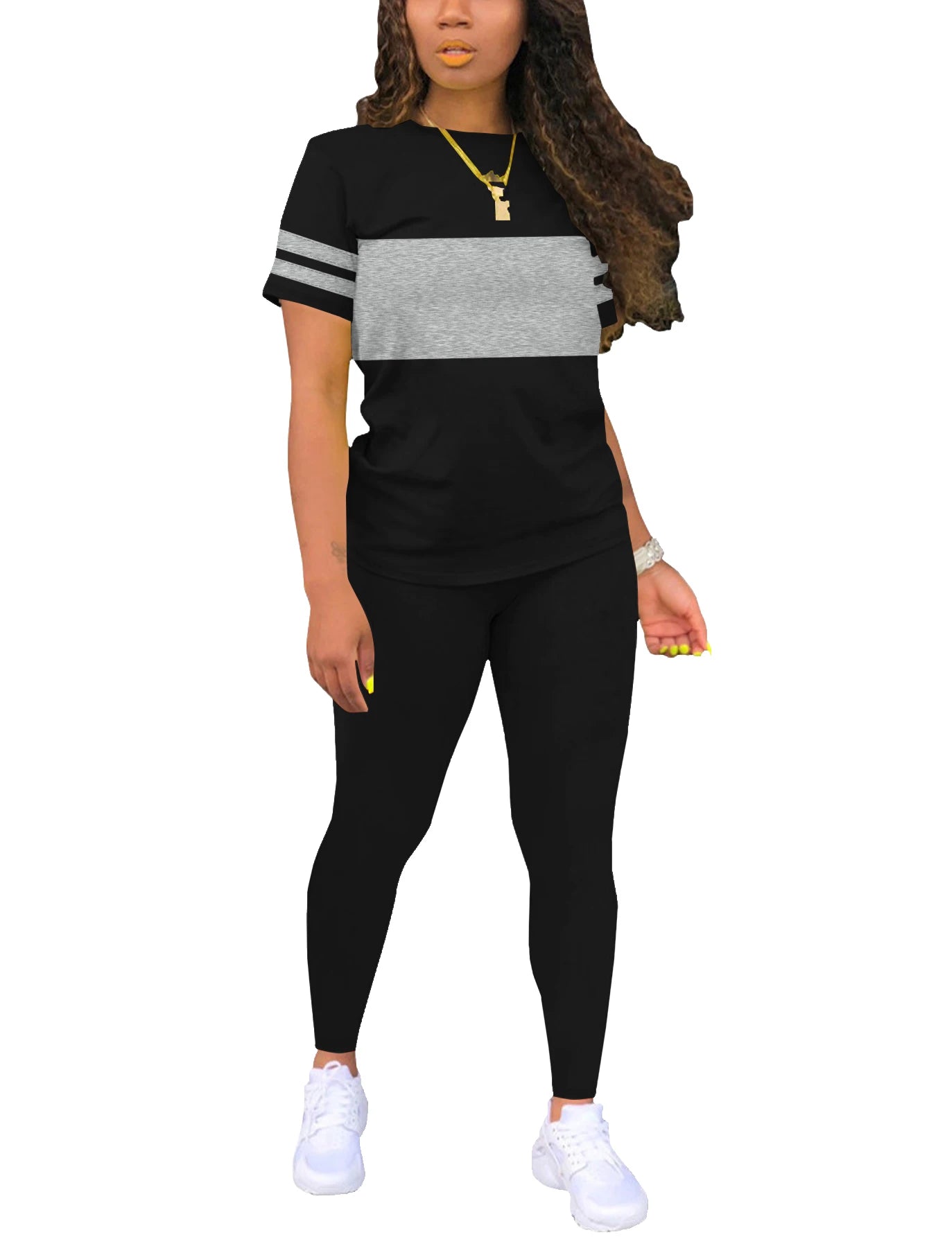 Women's Summer Casual Set – Fashionable & Comfortable Two-Piece Outfit