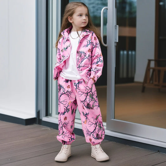 Teens’ Dance Performance Outfits – Fashion Printing Catwalk Costumes & Casual Suits for Boys & Girls, Ages 6-16