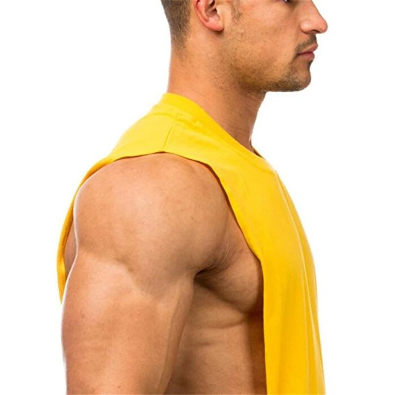 Gym Sides Cut Off T-shirts