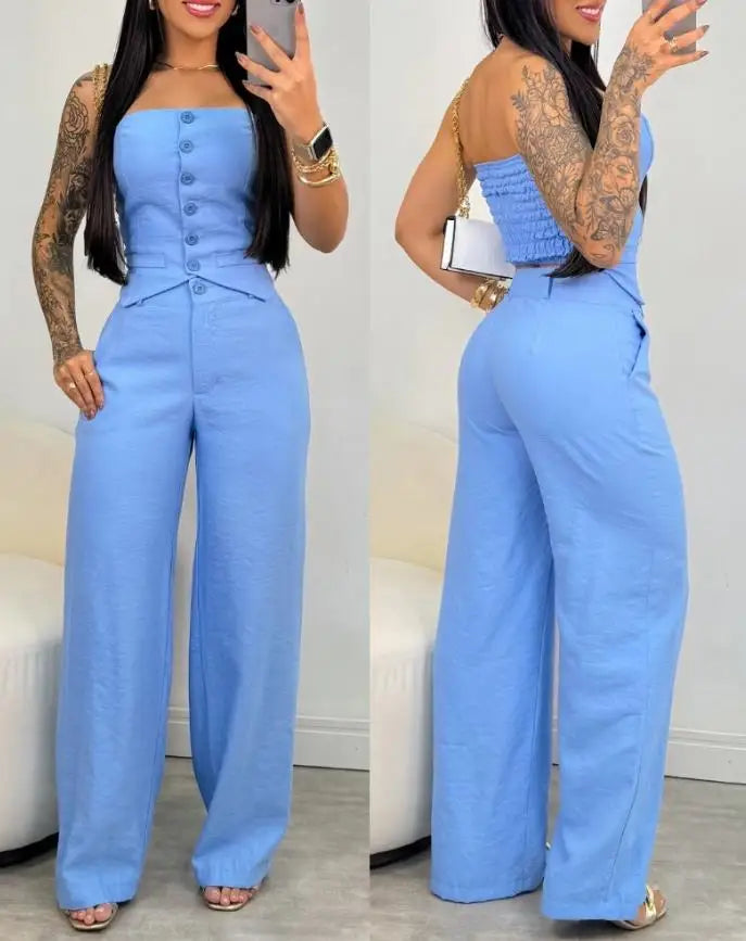 Swiss design Two-Piece Spring Outfit