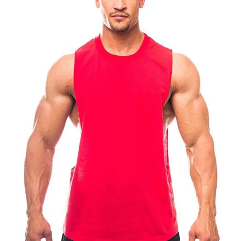 Gym Sides Cut Off T-shirts