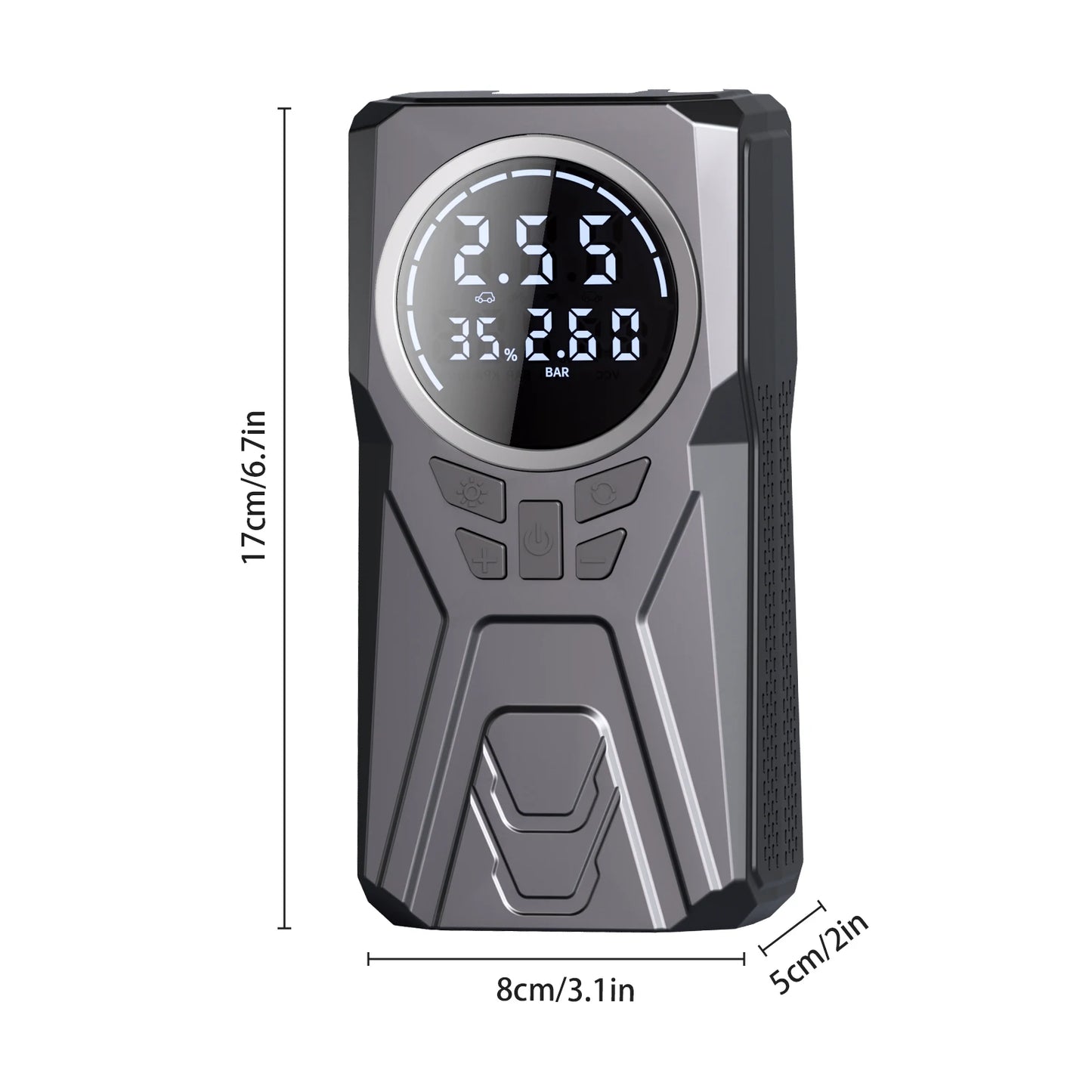Cordless Air Pump with Rechargeable Battery Power Bank