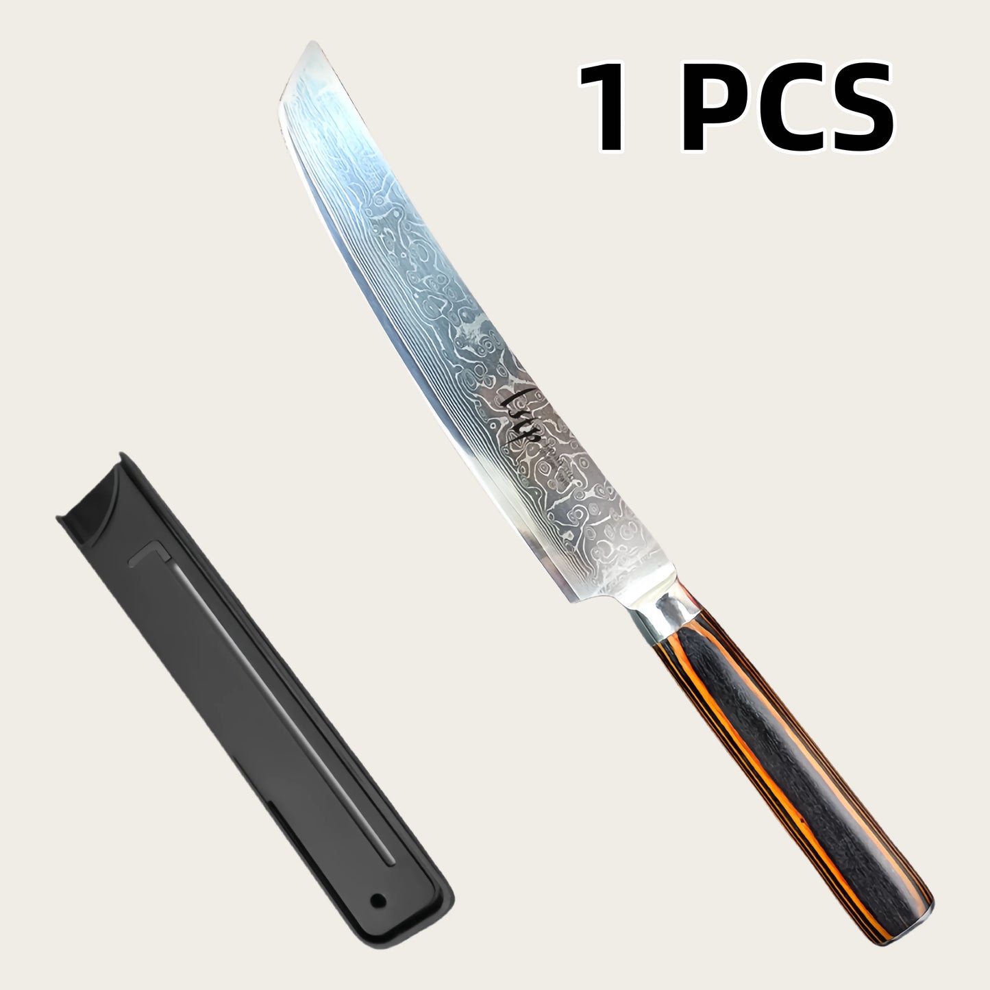Damascus Steel Chef Knife Butcher Meat Cleaver Boning Barbecue Slicing Kiritsuke Knife Sushi Knife