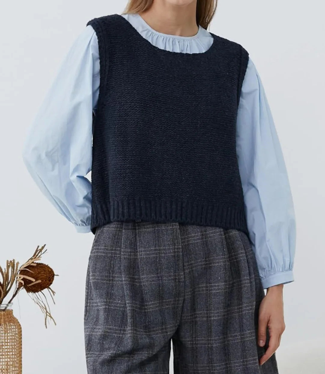 Ornova  Sleeveless Sweater Vest