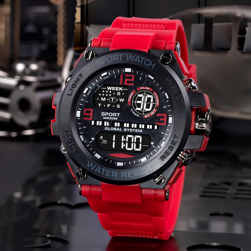 Brovania Top Luxury Electronic Watch for Men