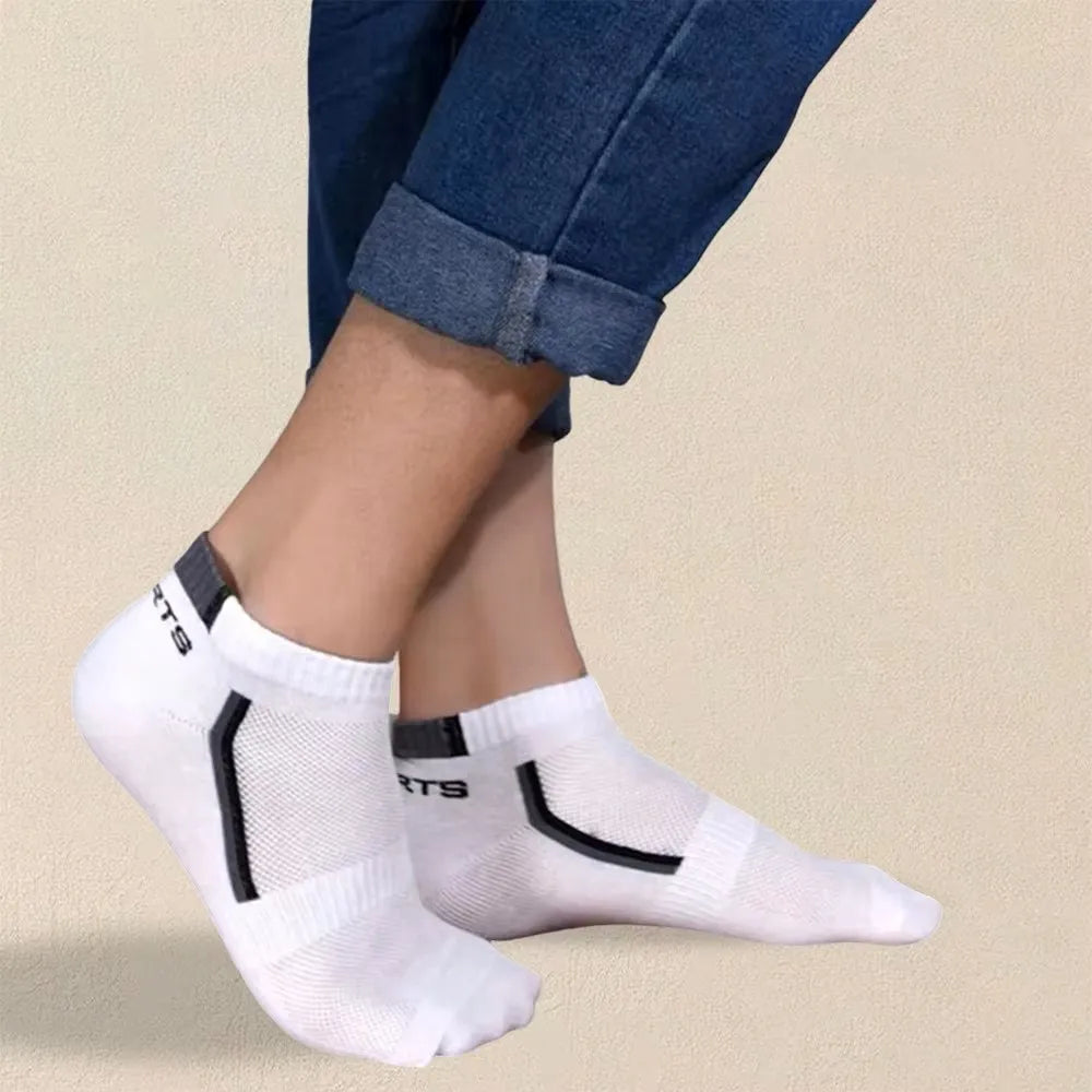 5 Pairs Men Summer Ankle Socks