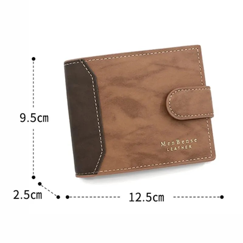 PU Leather Money Bag for Men