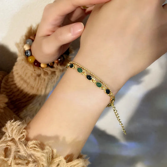 Shapero crystal Charm Bracelets
