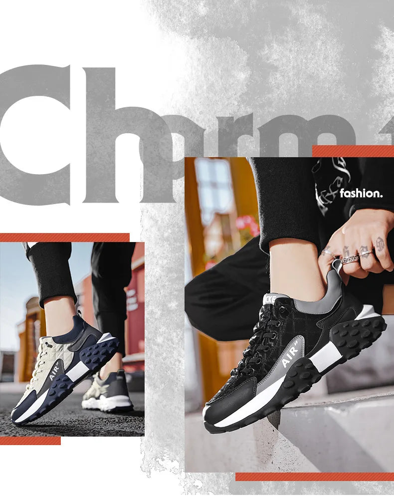 Men’s Sneakers , Platform Running Shoes
